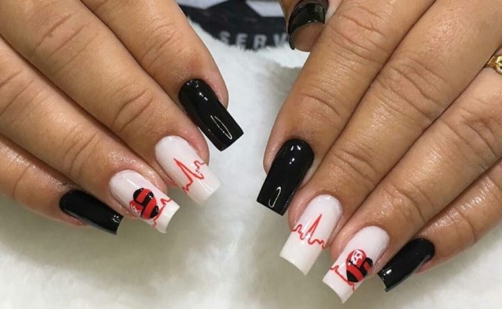 unha flamengo masculina