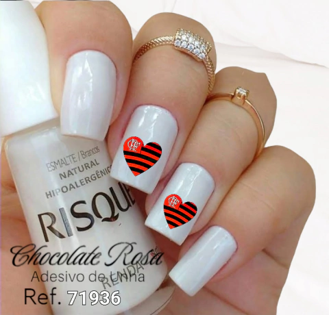 unha flamengo feminina