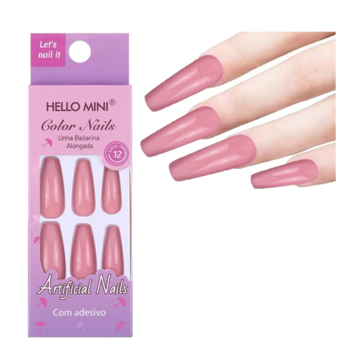 unha formato bailarina