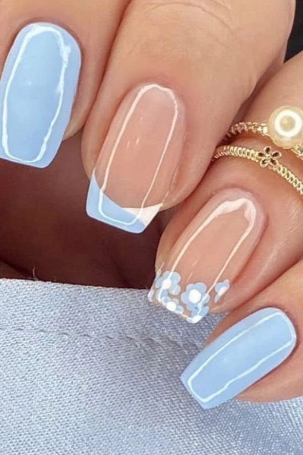 quanto custa fazer francesinha azul no salão