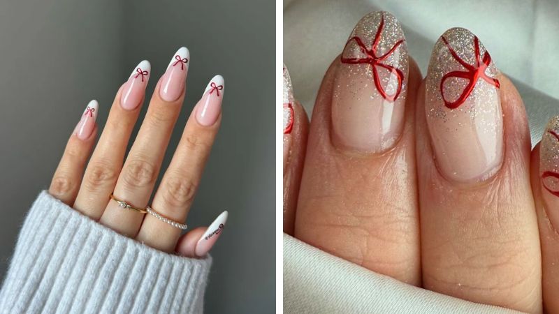 francesinha natal unhas curtas