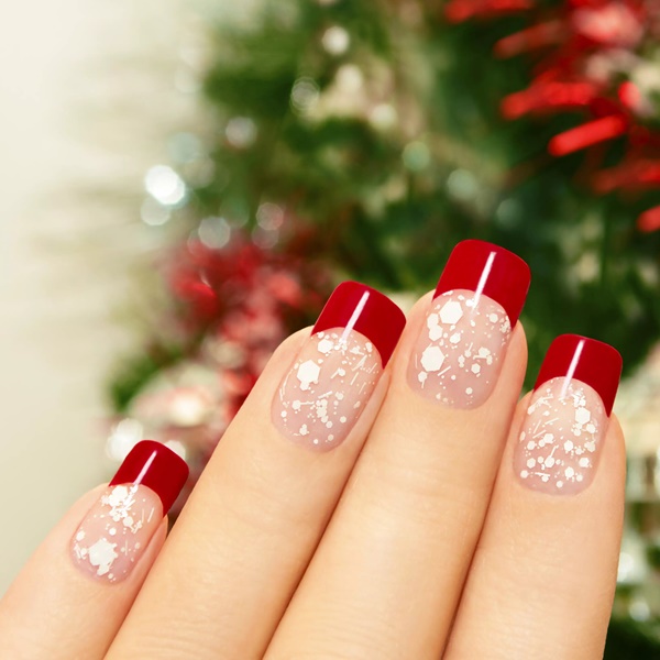 francesinha natal com glitter