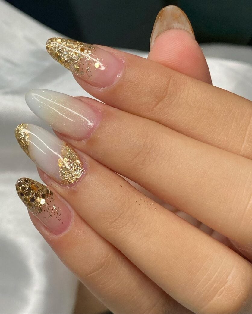 unha gel réveillon
