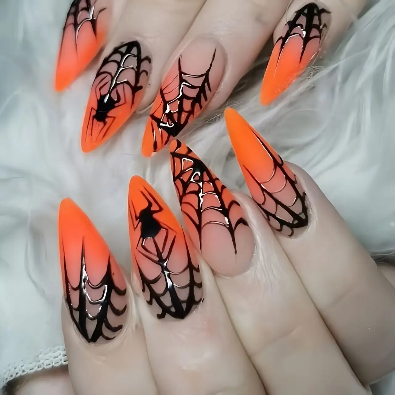 spider gel ou esmalte para unhas homem aranha