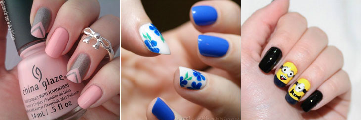 como fazer unha de unicórnio infantil passo a passo