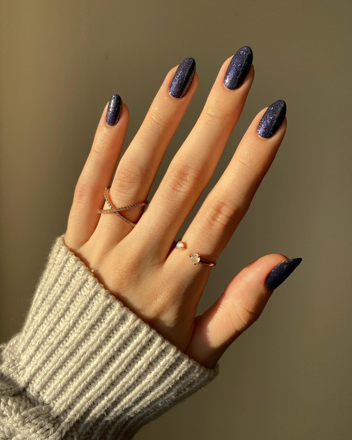 nail art inverno elegante