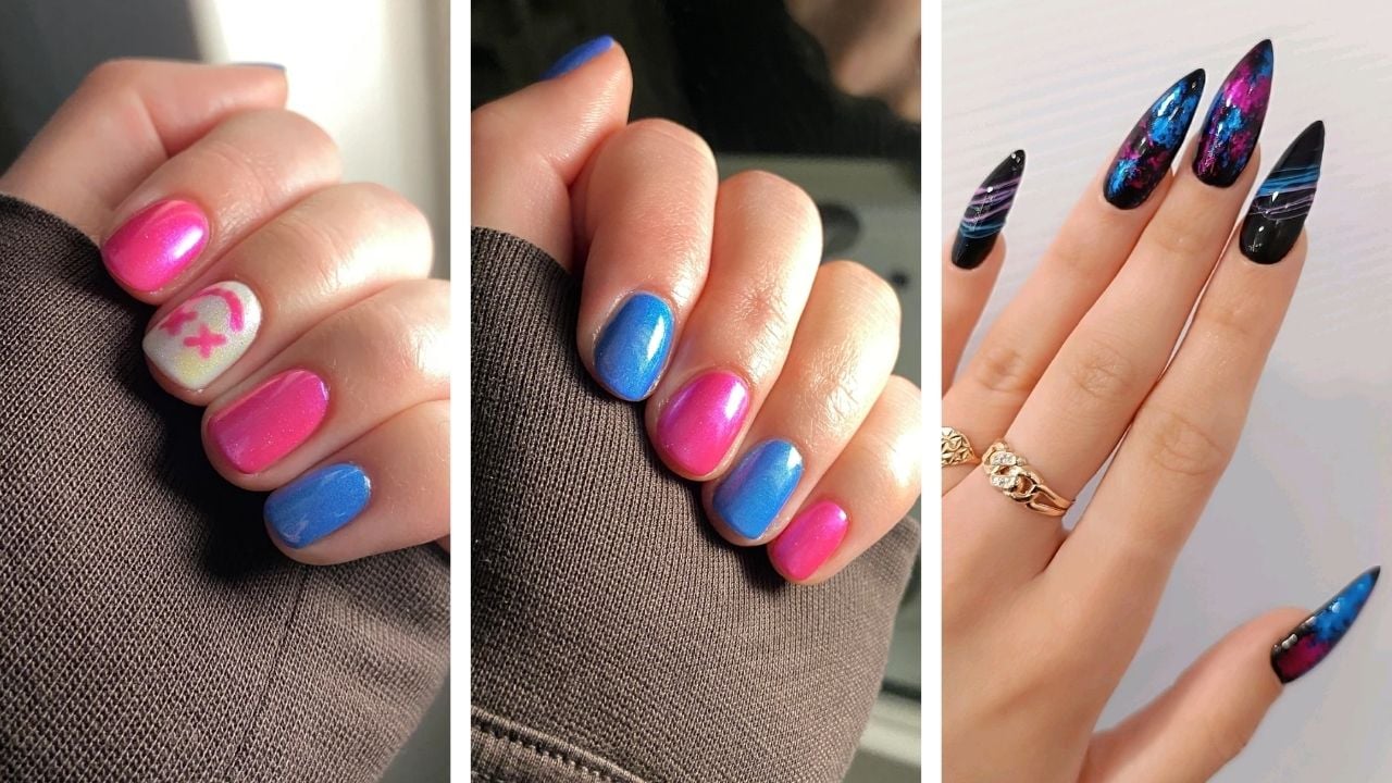 Unhas inspiradas em Jinx