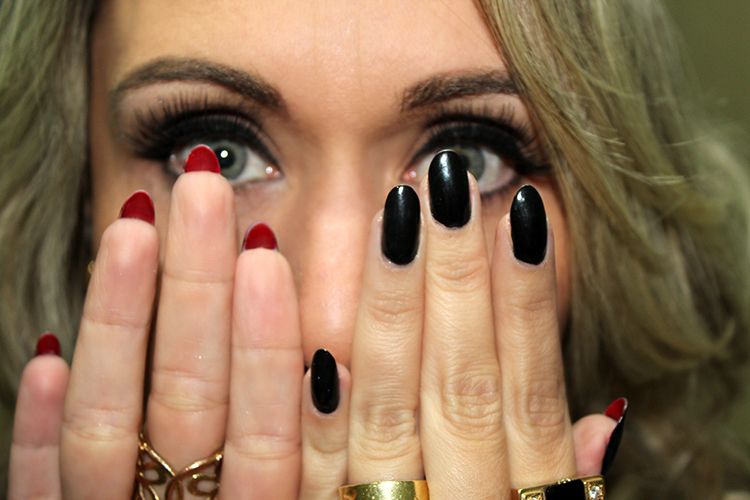 unhas louboutin press on