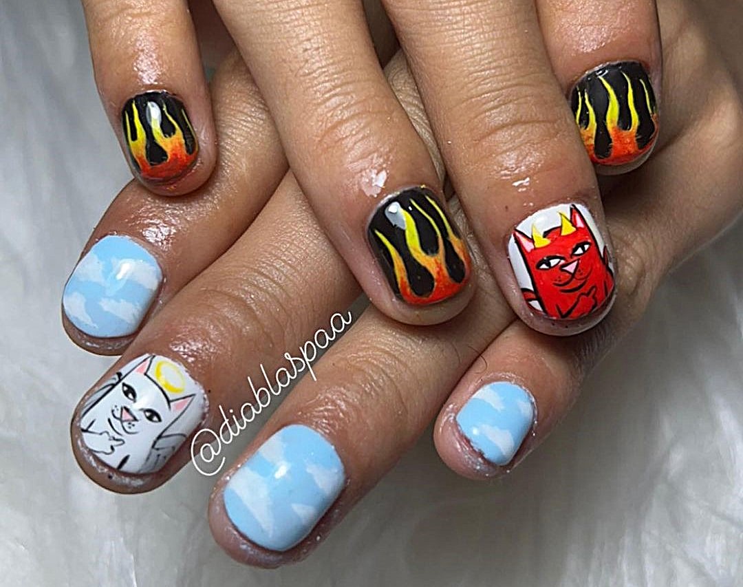 estética unhas homem