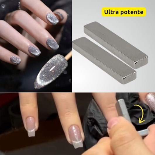 Tutorial Detalhado: Criando o Efeito Coração nas Unhas com Ímã Magnético