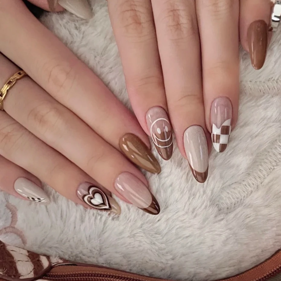 quanto custa fazer unha marrom francesinha branca no salão