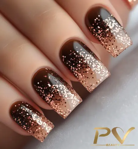 Unhas Filha Única com Glitter: Inspirações e Passo a Passo