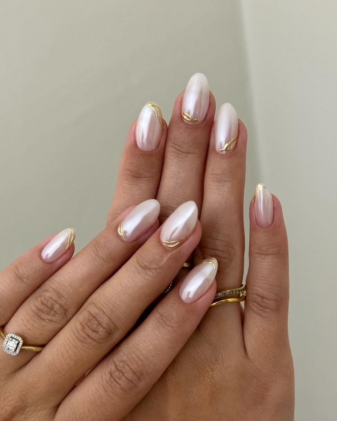 unhas decoradas casamento convidada