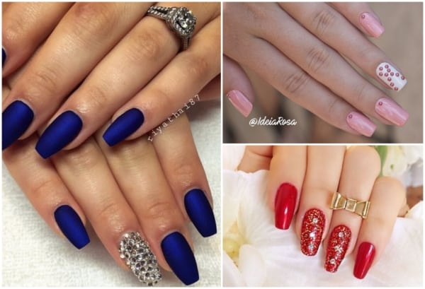 unhas para casamento civil convidada