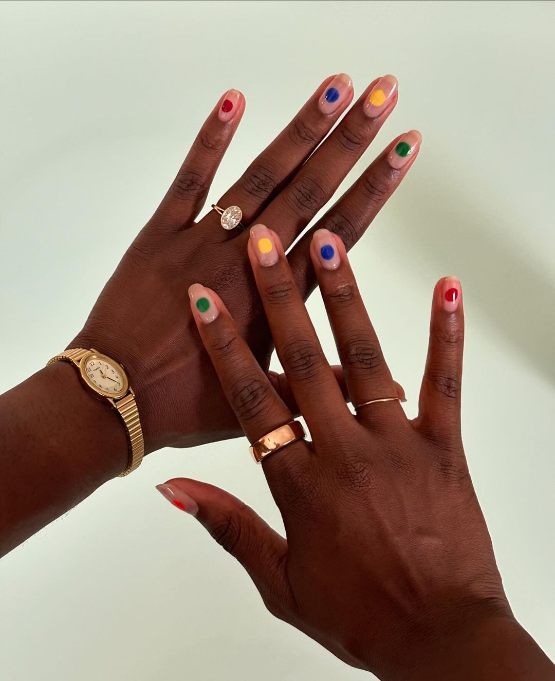 desenhos de unhas para colorir mãos inteiras