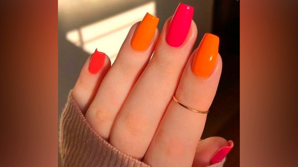 desenhos de unhas para colorir mãos inteiras