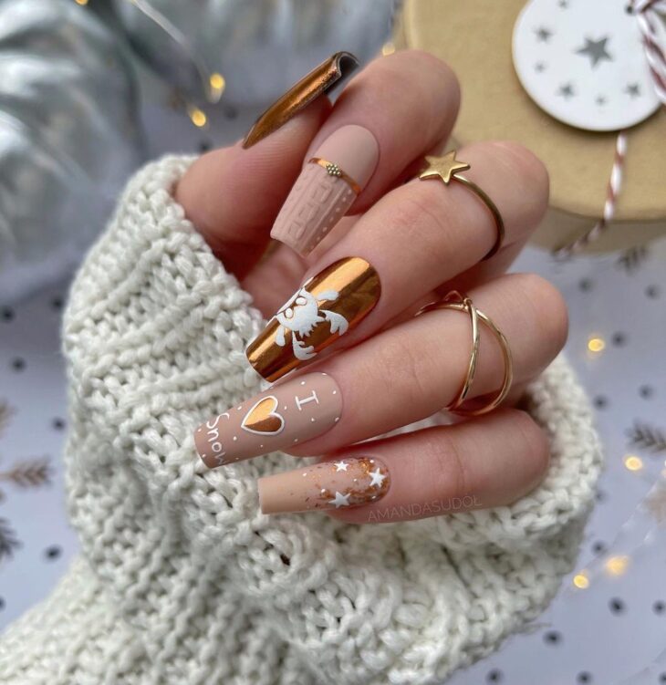 unhas azuis para harmonia
