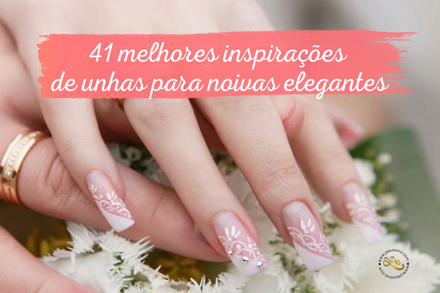 'Formatos de Unha que Valorizam as Mãos da Noiva'