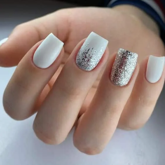 unhas azuis ano novo
