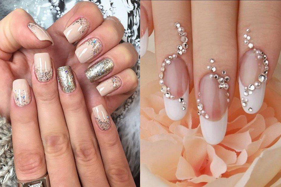 unhas francesinha ano novo
