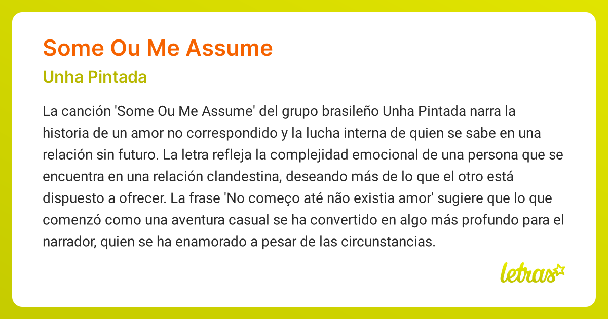 A História por Trás de 'Some ou Me Assume': O Sucesso de Unha Pintada