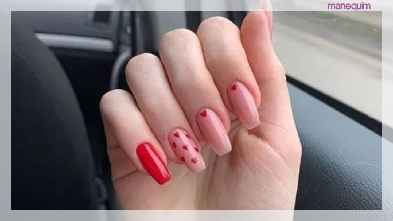 esmalte vermelho unhas