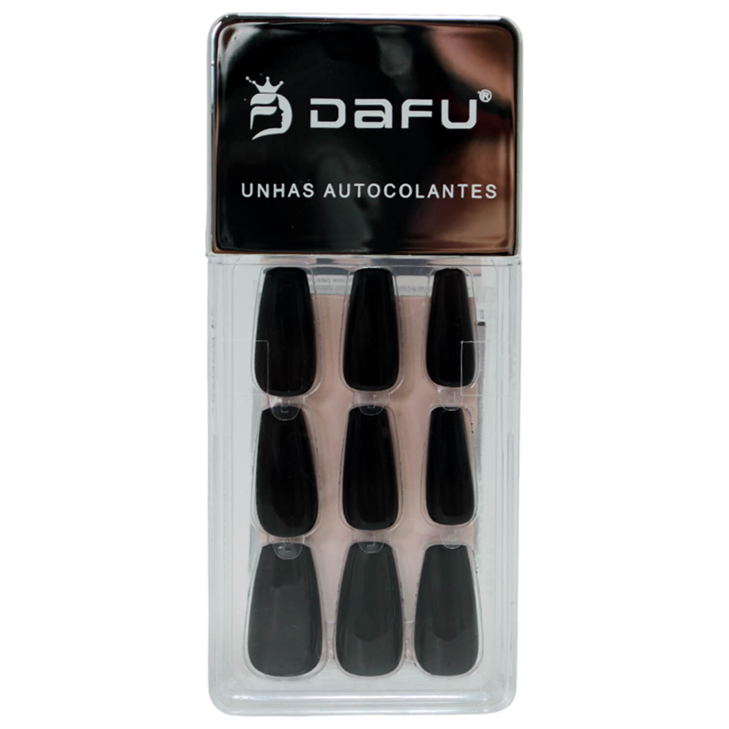 unha postiça autocolante