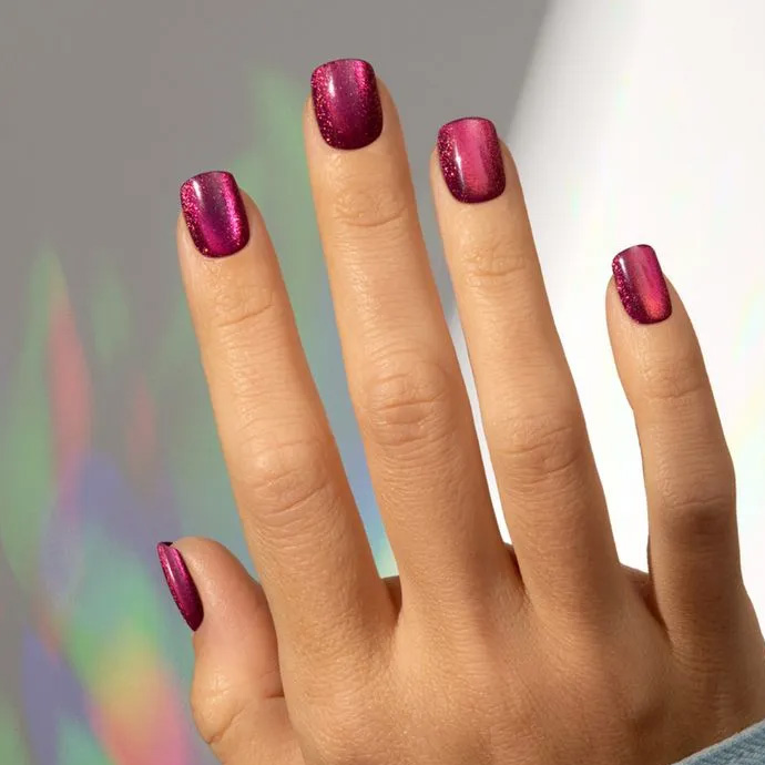 unha postiça autocolante