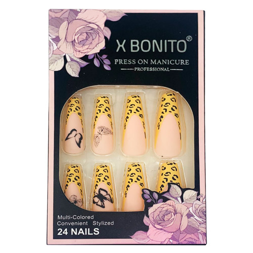 Unhas postiças glow natural