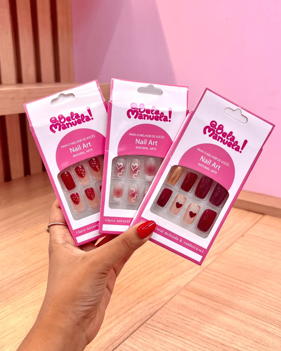 unha postiça decorada