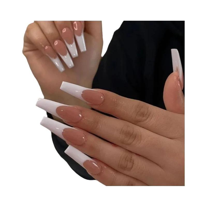 unha postiça quadrada