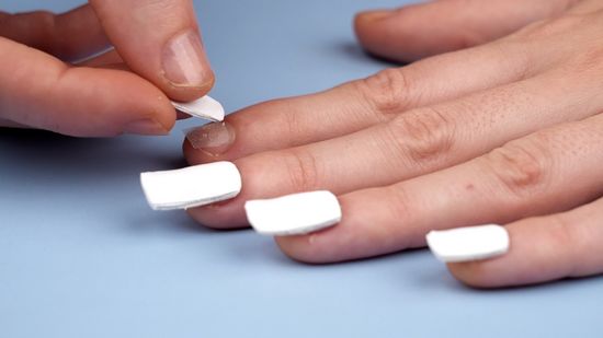 unha postiça realista branca vs gel