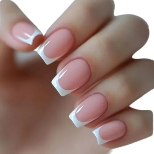 unha postiça realista francesinha