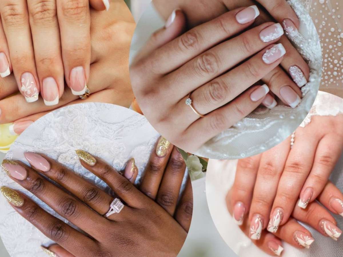 unha amendoada vs unha quadrada para noiva