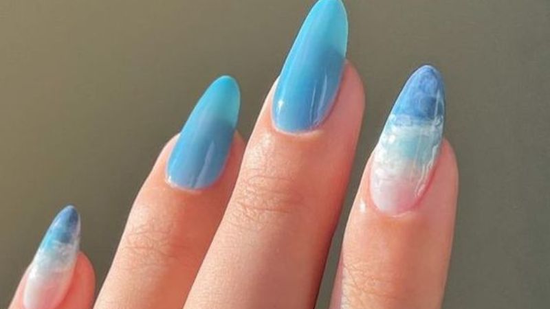 nail art praiana verão