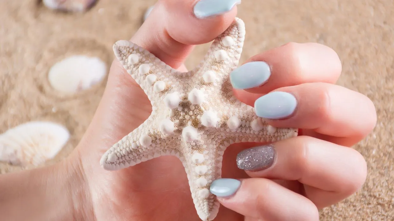 unhas toque de sereia