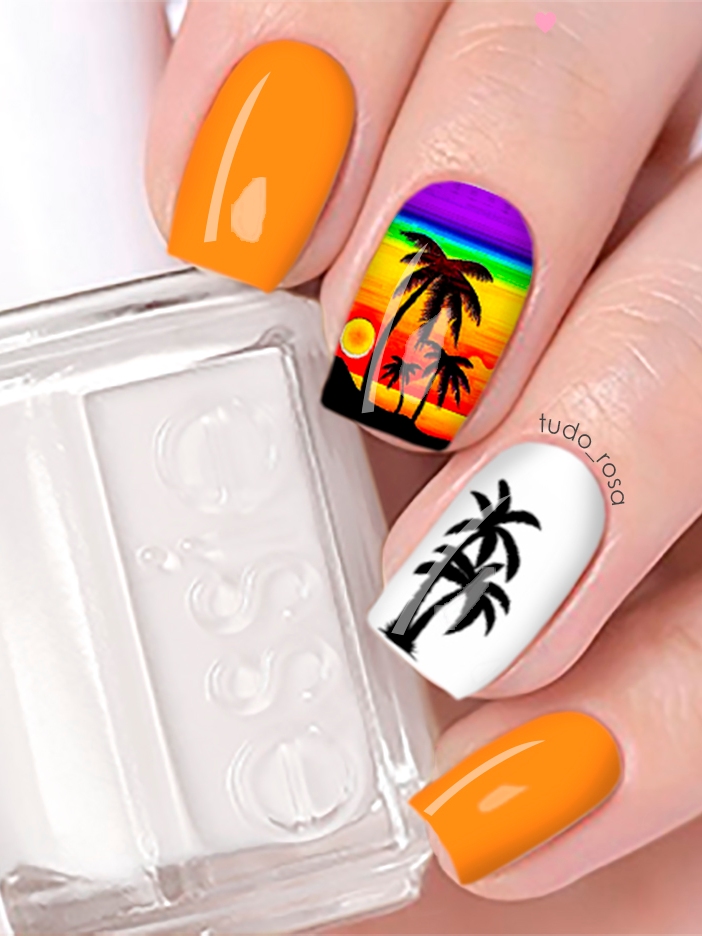 cores de esmalte verão