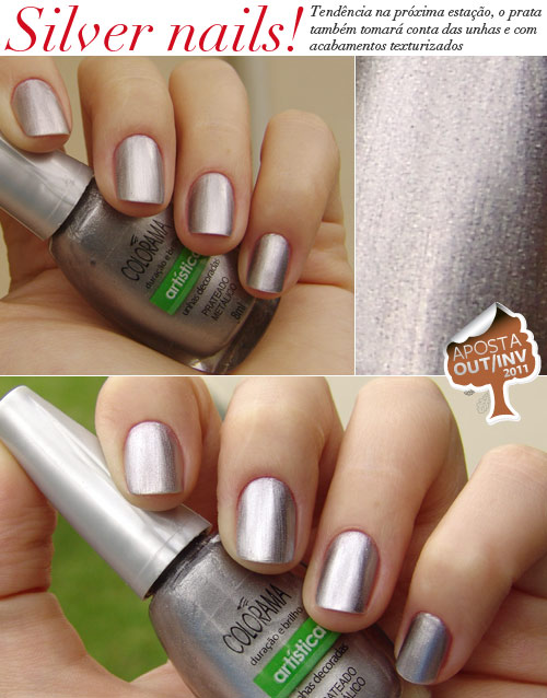 Produtos Essenciais para Unhas Prata: Esmaltes