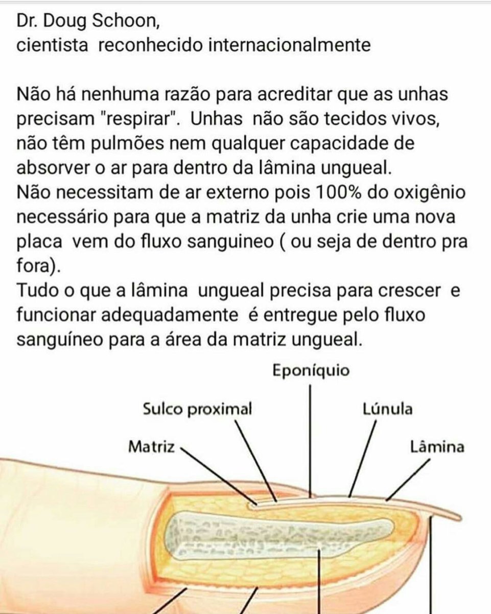 unha precisa respirar mito