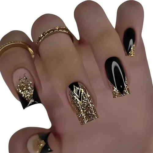 Unhas Pretas Foscas vs. Brilhantes: Qual Estilo Combina Mais com Você?