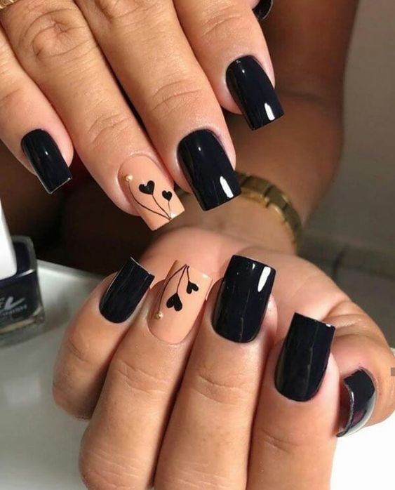 erros comuns ao fazer unhas pretas decoradas