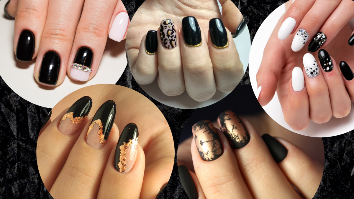 Tendências de Nail Art para Unhas Quadradas Pretas em [Ano]