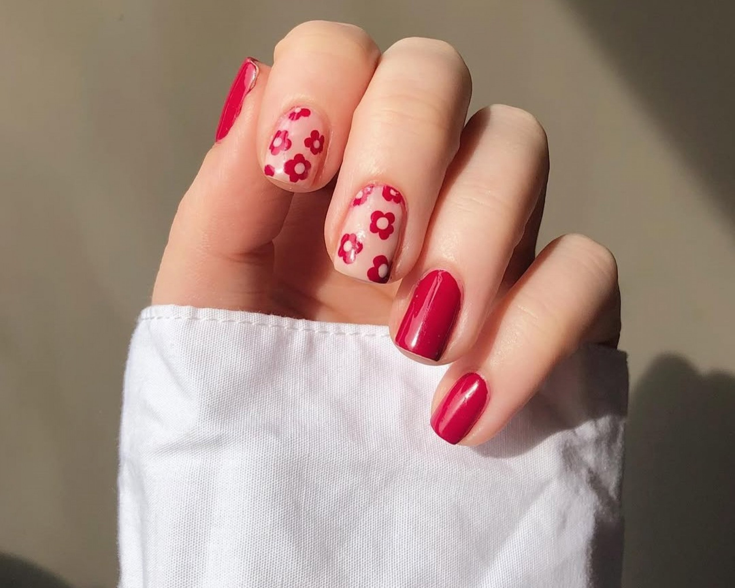 quanto custa fazer unha quadrada vermelha em gel