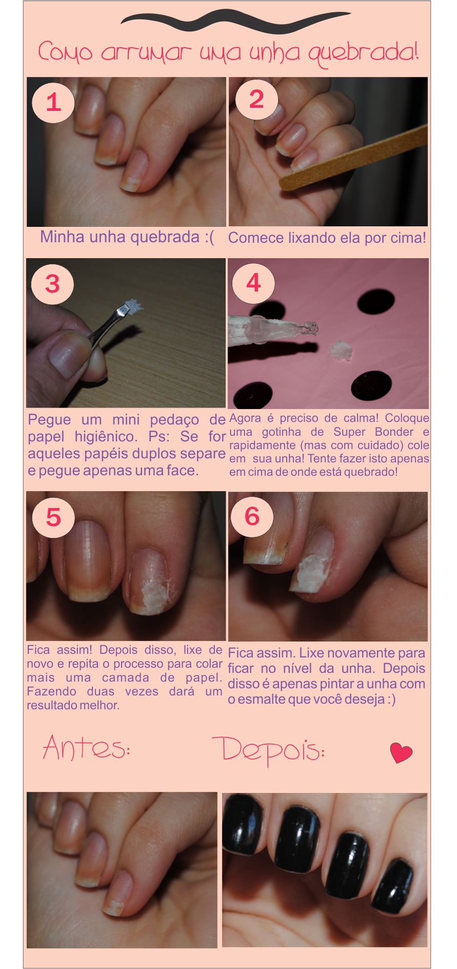 Guia Completo: Como Consertar Unha Quebrada em Casa com Materiais Simples