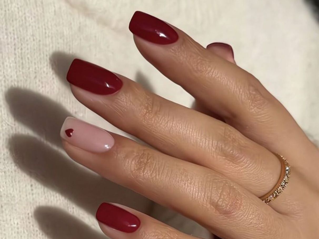 unha redonda vermelha vs stiletto qual escolher