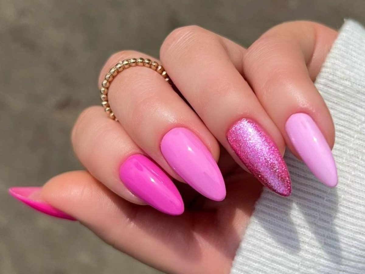 Nail Art Barbiecore: Ideias Criativas com Rosa e Brilho