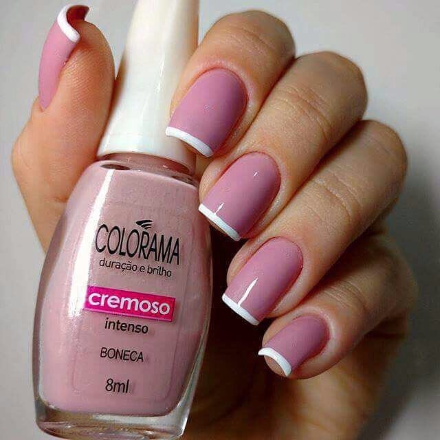 quanto custa fazer unha rosa com francesinha branca em salão