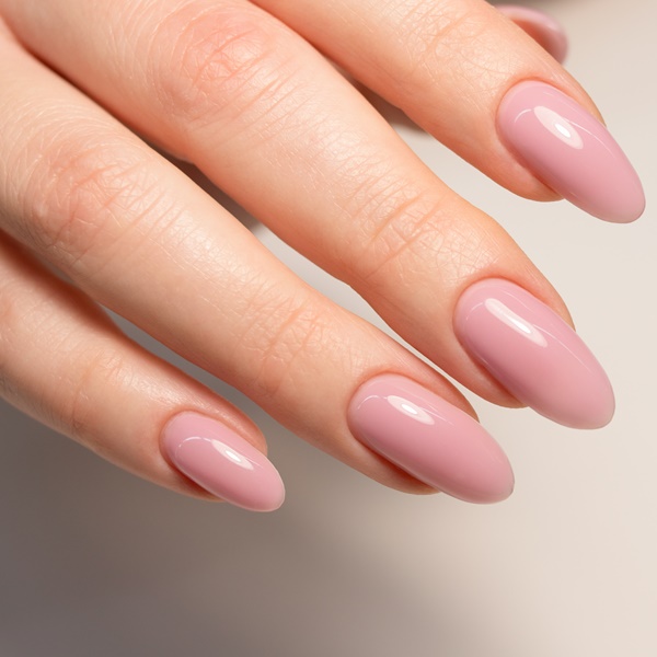 esmaltação tradicional rosa natural