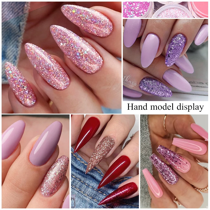 unha rose gold e nude
