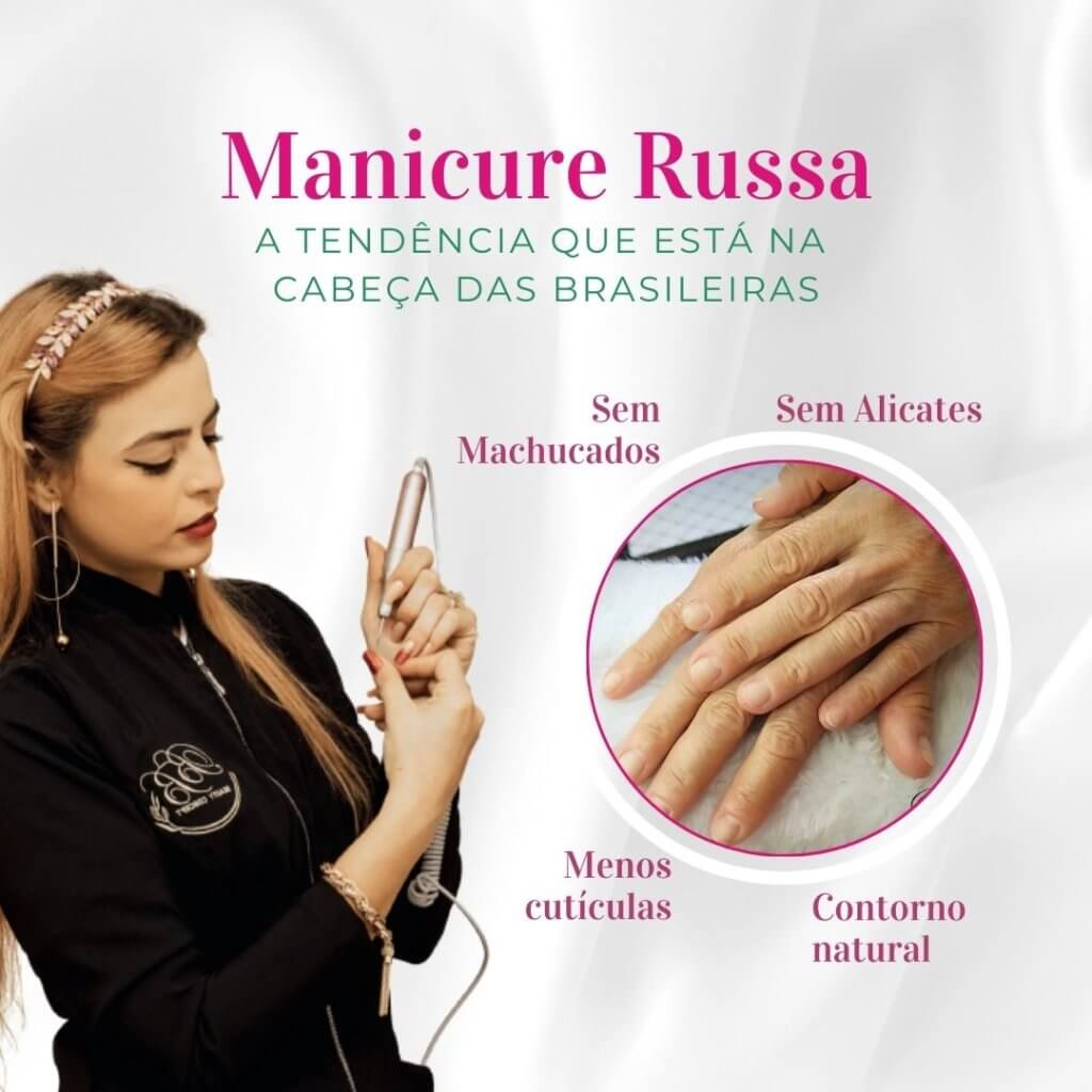 manicure russa vs tradicional